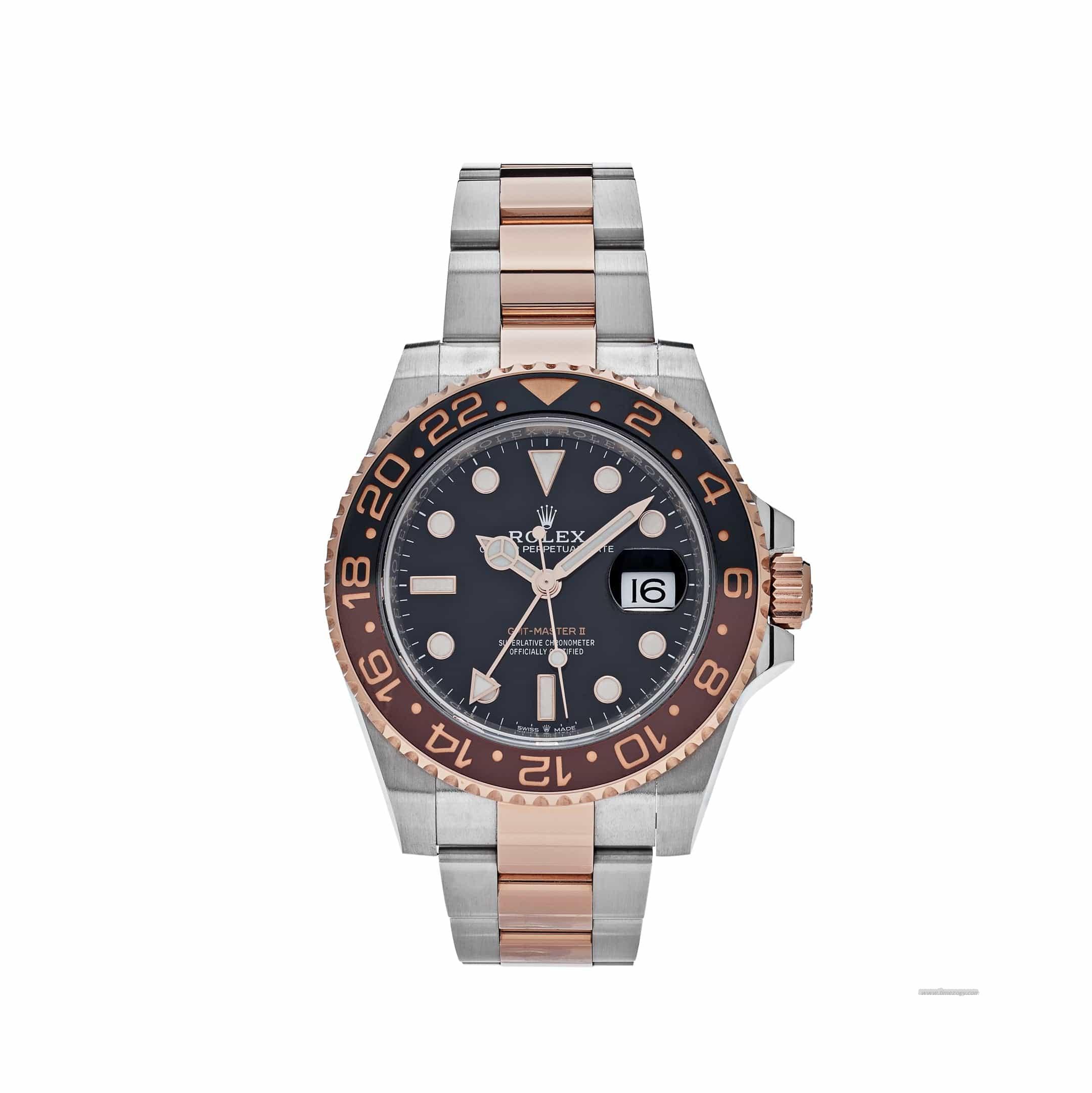 Rolex GMT-Master II 12671bvlgari rose gold watch1CHNR 'Root Beer' Stainless Steel Rose Gold (2021)