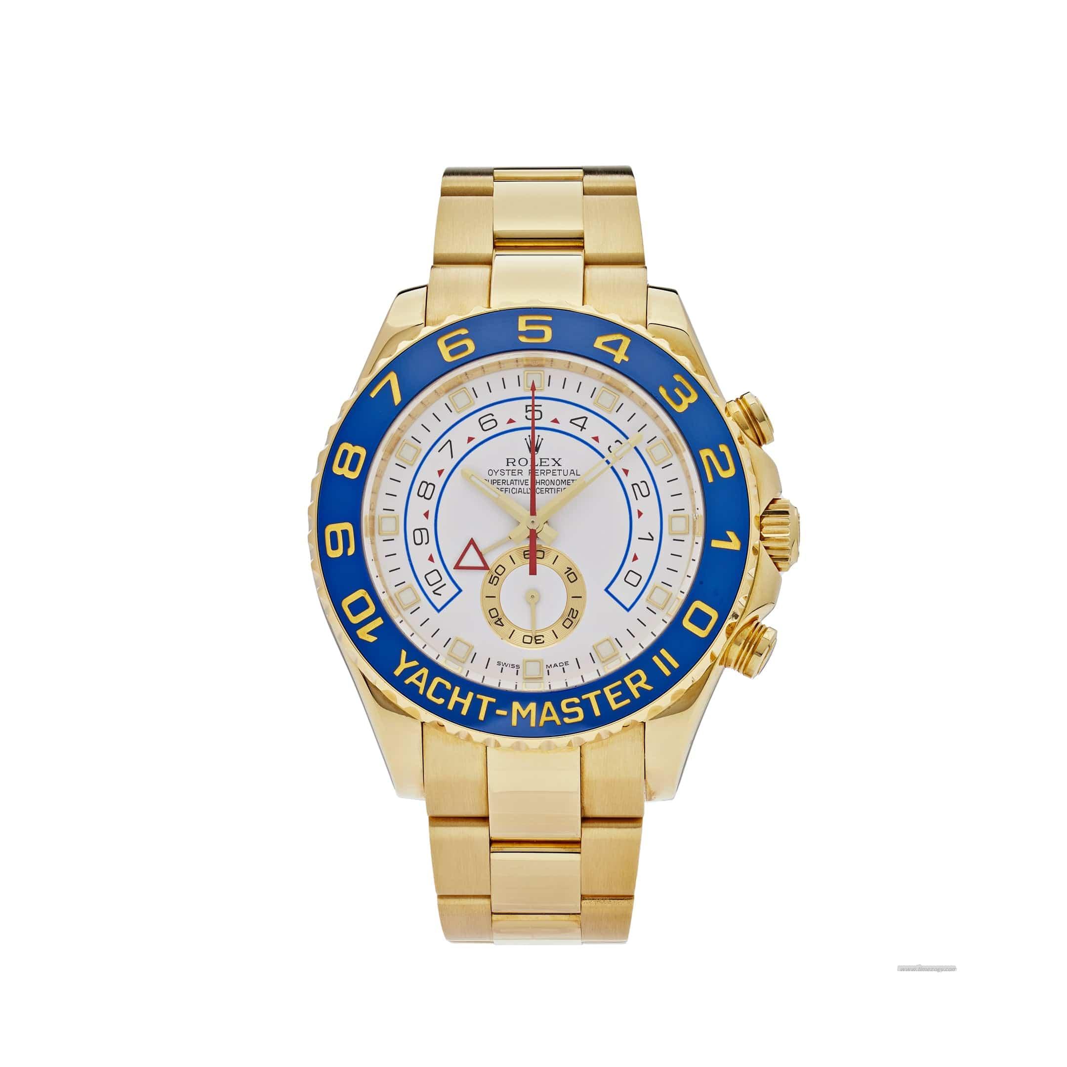 Rolex Yacht-Master Itwo tone watch rolexI 116688 Yellow Gold White Dial (2009)