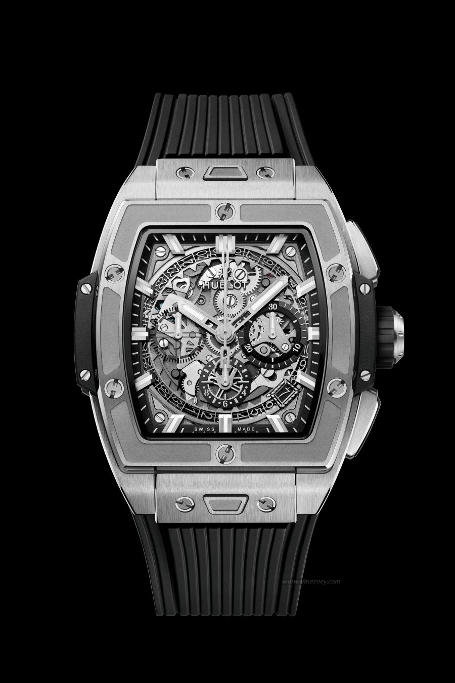 Spirit ofwatches with fluted bezel Big Bang Titanium