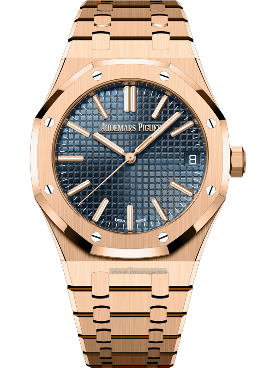 ROYAL OAK Rose goldrolex factory diamond bezel 