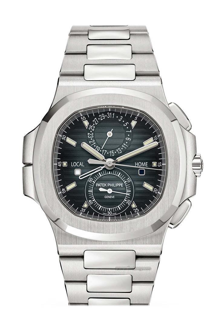 Nautilus 5990/1A-015146g patek philippe1 Travel Time Chronograph GMT 40.5 mm