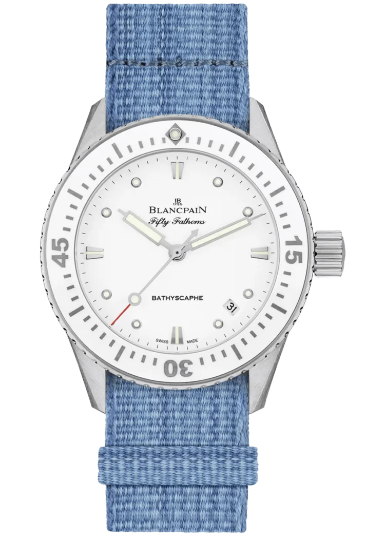 Blancpain Fifty Fathoms Batrolex 31mm datejust diamond bezelhyscaphe 38mm Ultra-Slim Denim Blue NATO Ladies Watch