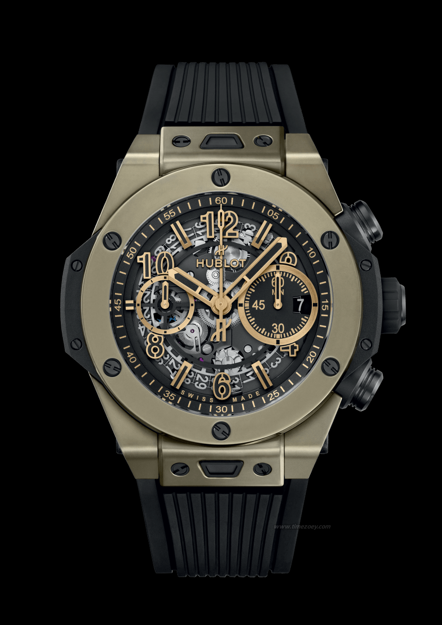 Big Bang Uniomega speedmaster super cloneco Full Magic Gold 44MM