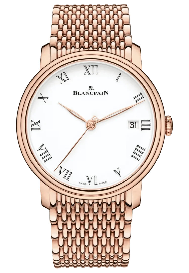 Blancpain Villeret 8 Jours Red Gold Mena??s Watch