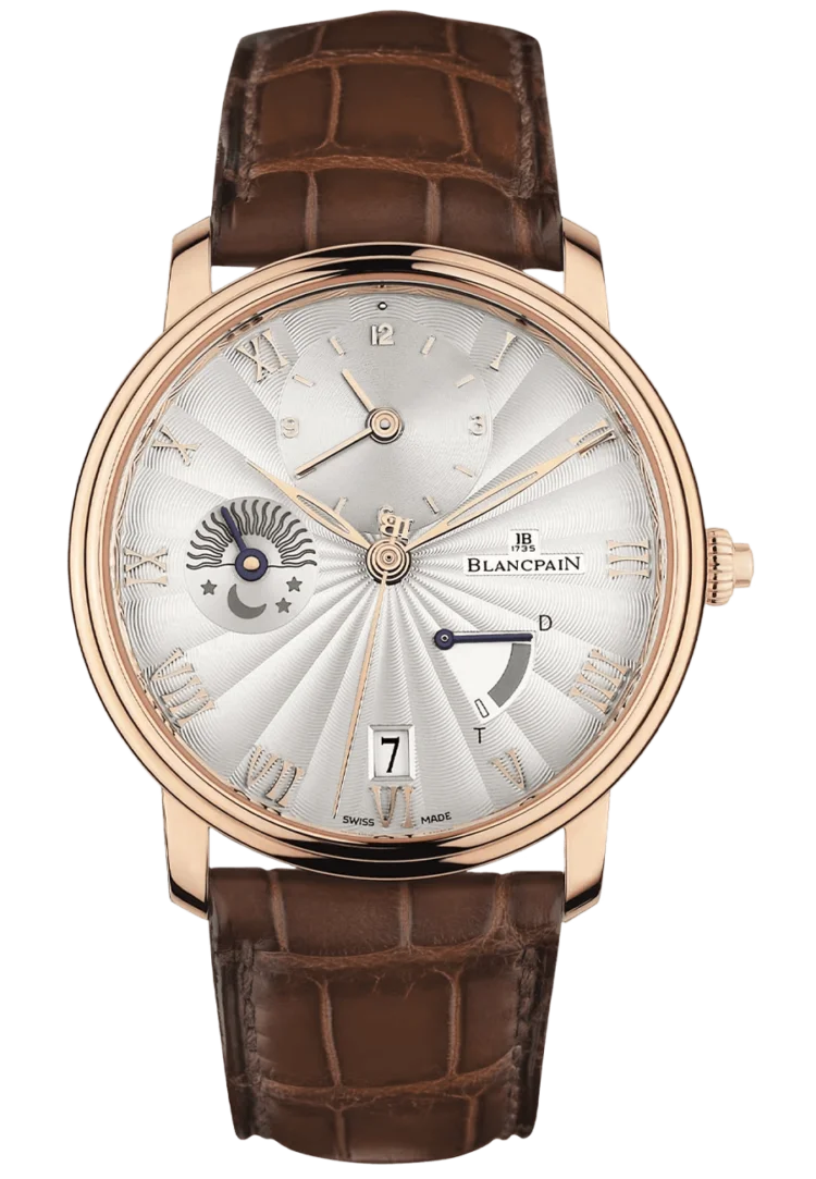 Blancpain Villeret Demi-Fuseau Horaire Demi-Savonnette Mena??s Watch