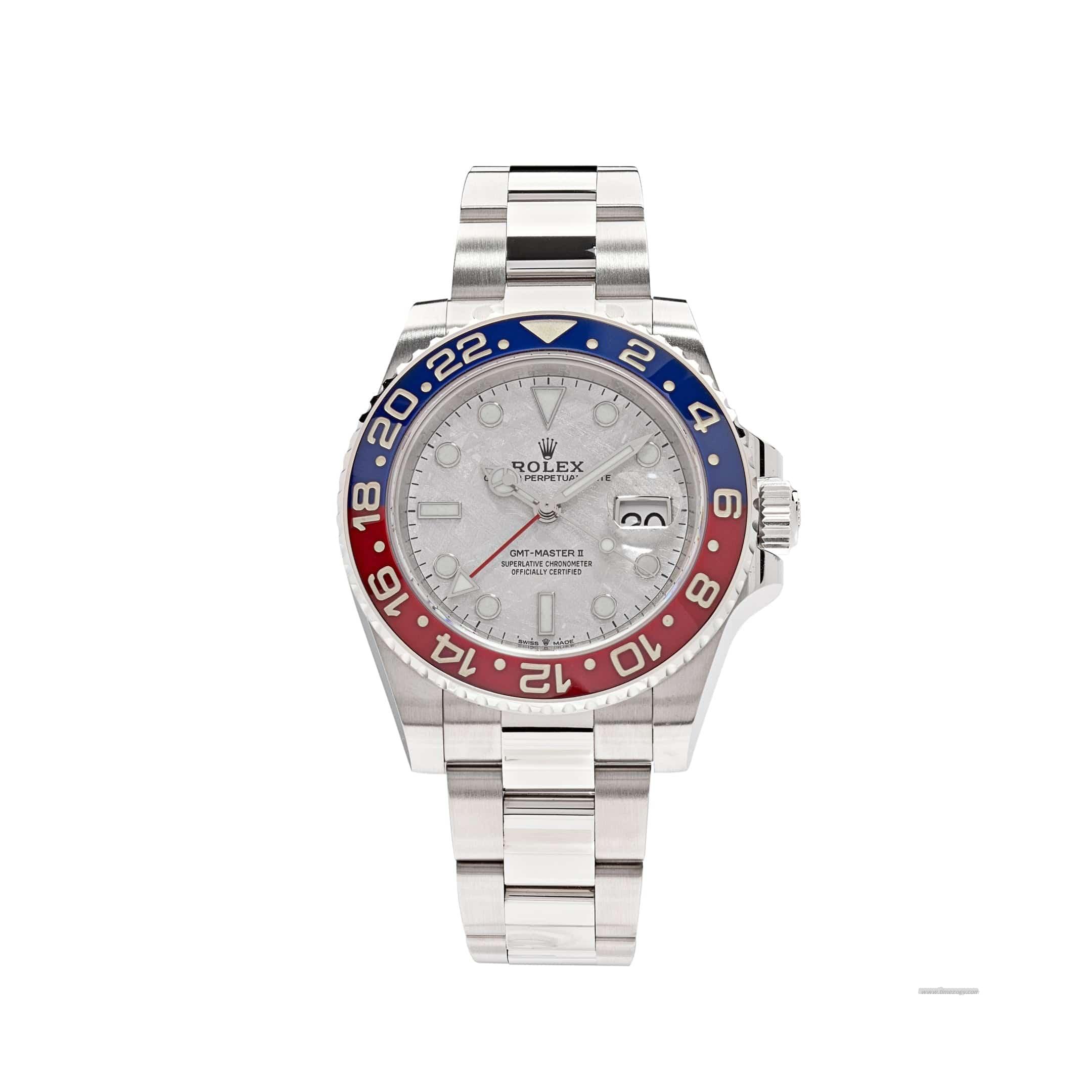 Rolex GMT-Master II 126719BLRO 'Pepsi' White Gold Meteorite Dial (2021)