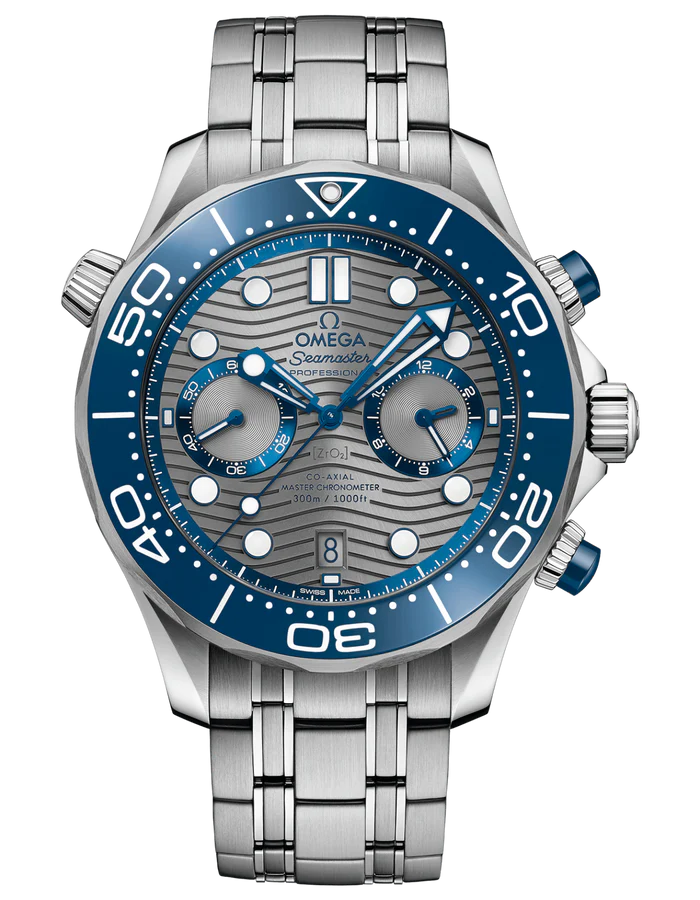 SEAMASTER DIVER 300M COiced out skeleton cartiera??AXIAL MASTER CHRONOMETER CHRONOGRAPH 44 MM