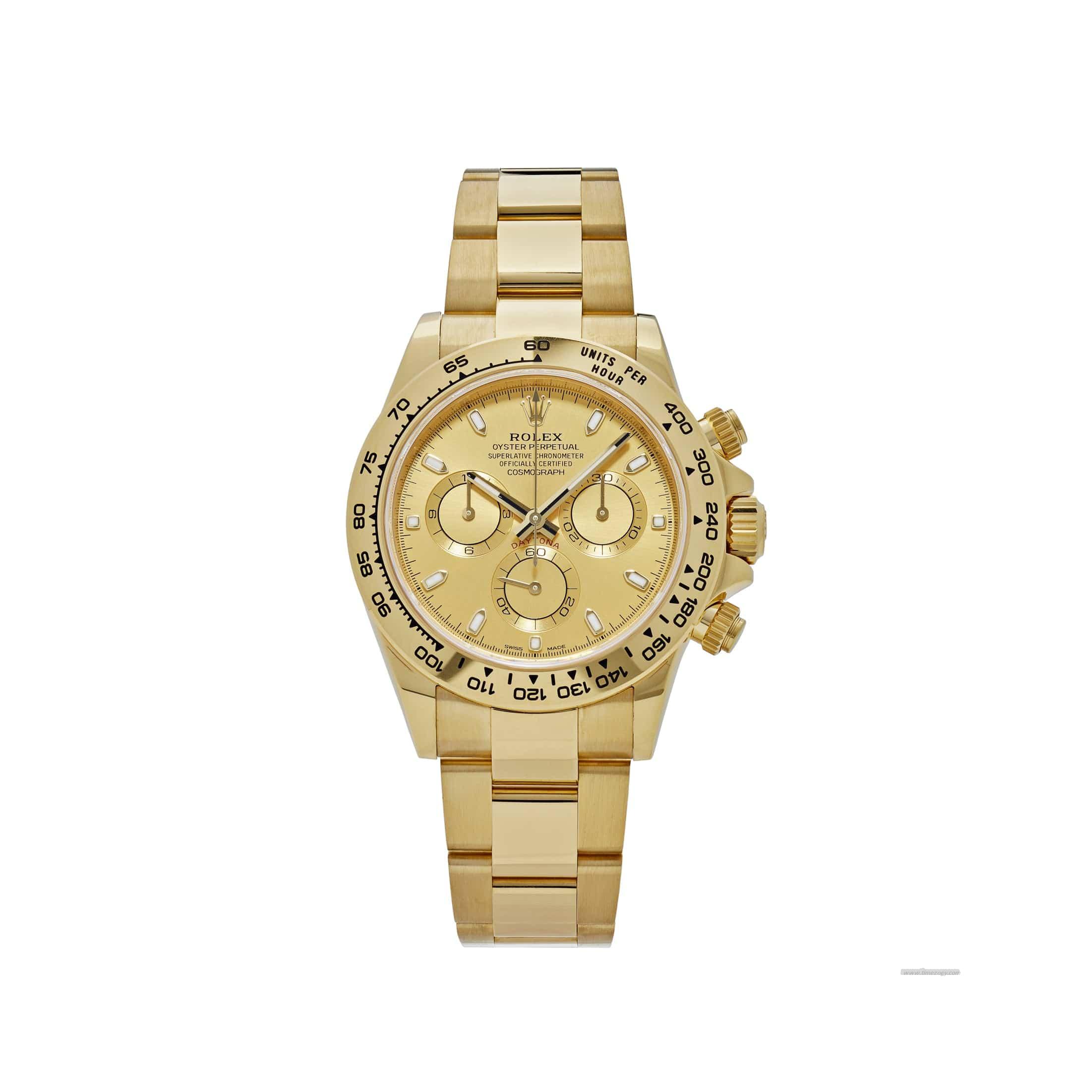 Rolex Daytona 1165patek 5711 for sale08 Yellow Gold Champagne Dial (2022)