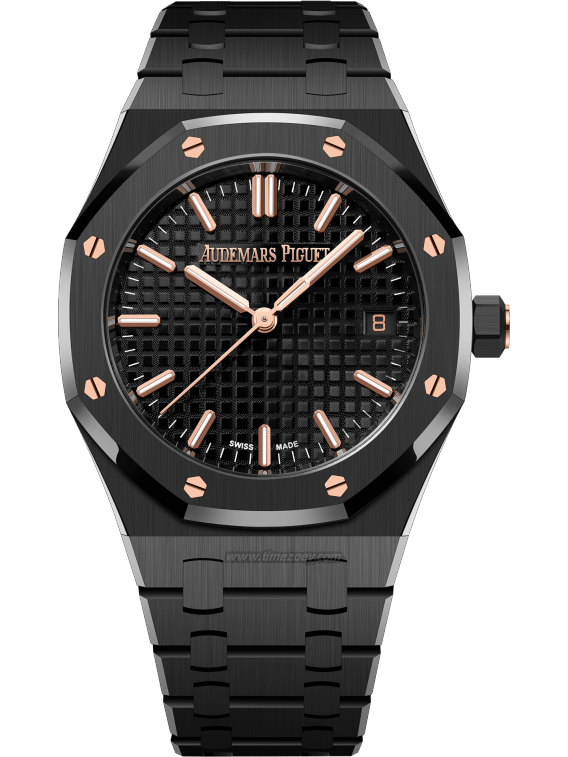 Royal Oall black ap watchak Selfwinding