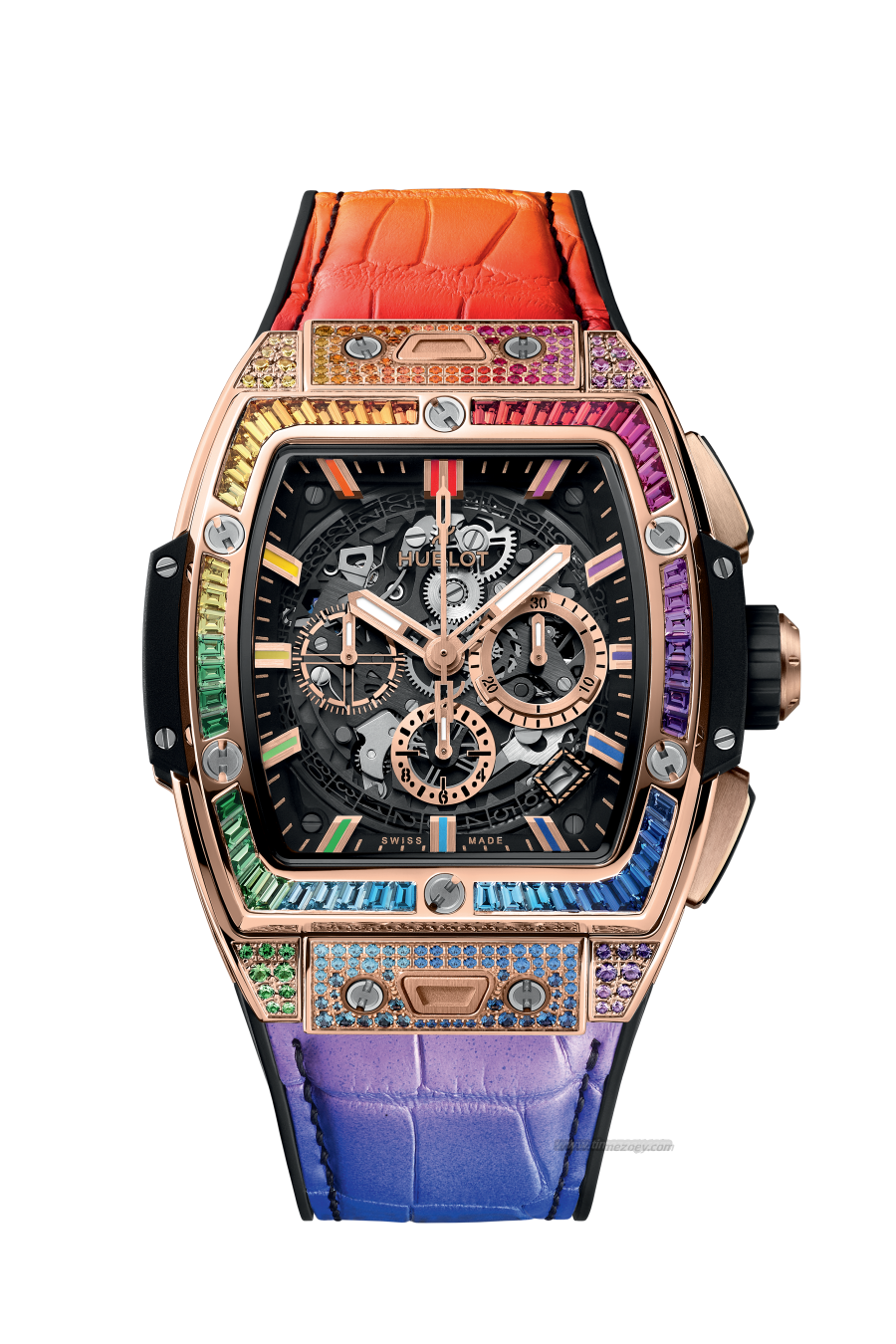 Spirit of Big Bang King Gold Rainbow 42MM